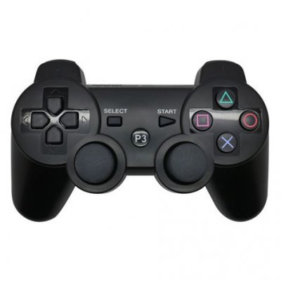SUVOM Manette Sans fil Dual Shock Bluetooth Noir pour PS