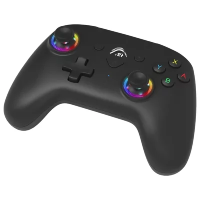 SUBSONIC Manette sans fil Led Controller Bluetooth pour Nintendo Switch Noir