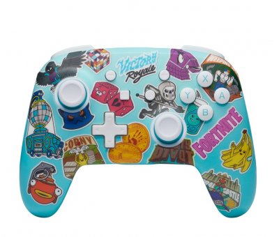 POWERA Manette sans fil  Fortnite Sticker Mania pour Nintendo Switch 
