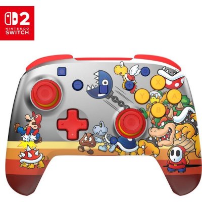 TURTLE BEACH Manette sans fil RGB Rematch Koopa Troop Nintendo Switch 2 TMR 4 modes