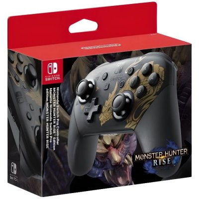 NINTENDO Manette switch - pro edition monster hunter rise