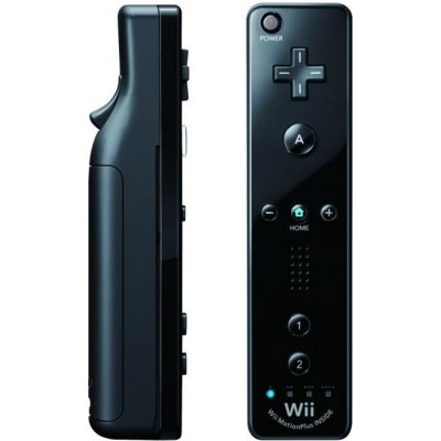 NINTENDO Manette Wiimote Plus noire &ndash; Manette Wii U noire 
