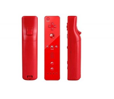 QUMOX Manette Wiimote rouge pour Nintendo Wii et Wii U -&reg;