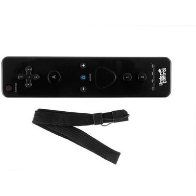 FIB RMS CH Manette Wiimote Wii Motion Plus int&eacute;gr&eacute; Noire