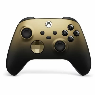 MICROSOFT Manette Xbox sans fil Bluetooth Gold Shadow Or et Noir - Neuf