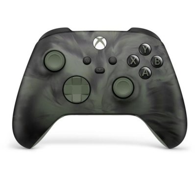 MICROSOFT Manette Xbox sans fil Nocturnal vapor Edition Sp&eacute;ciale Noir et vert