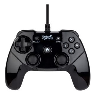 UNDER CONTROL Manette Xpert filaire pour Nintendo Wii/WiiU - noir