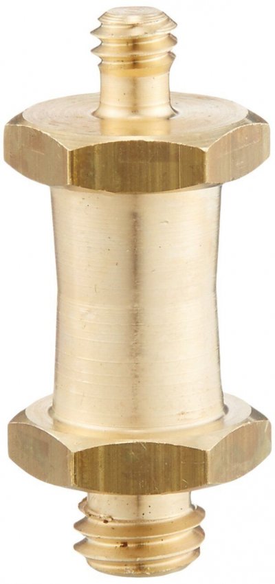 MANFROTTO  037 adaptateur hexagonal r&eacute;versible avec vis 1/4 et 3/8