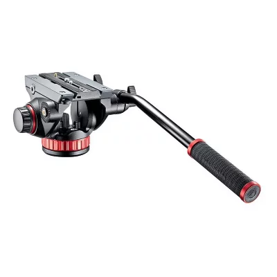 MANFROTTO  2 Way Fluid Mvh502ah Quick Release 500long Noir