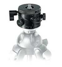 MANFROTTO  300n rotule &agrave; base panoramique &agrave; 360&deg; en aluminium noir