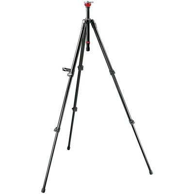 MANFROTTO  755XB Tr&eacute;pied aluminium pour petite rotule vid&eacute;o &agrave; base plate