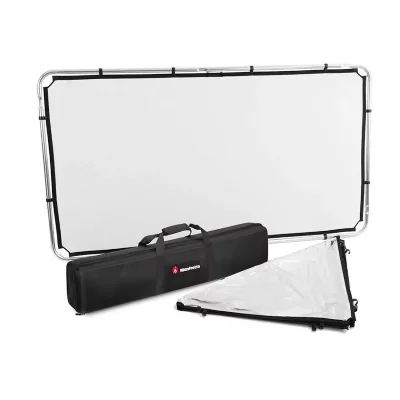 LASTOLITE Manfrotto Skylite Kit Basic 110x200cm Cadre+Diffuseur+R&eacute;flecteur+Sac