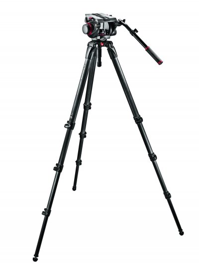 MANFROTTO  tr&eacute;pied vid&eacute;o 536 carbone avec rotule 509hd