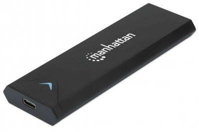MANHATTAN  130530 Bo&icirc;tier de disques de stockage Enceinte ssd Noir M.2 - Neuf