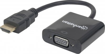 GENERIQUE Manhattan adaptateur vid&eacute;o - HDMI / VGA - 22 cm