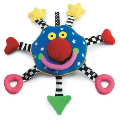 MANHATTAN TOY  anneau de dentition en peluche Whoozit 25,4 cm