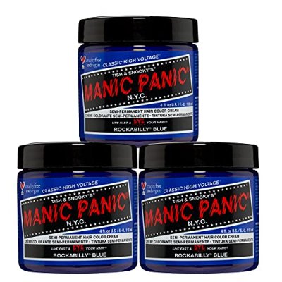 MANIC PANIC  Classic Coloration Semi-permanent Rockabilly Blue 118ml