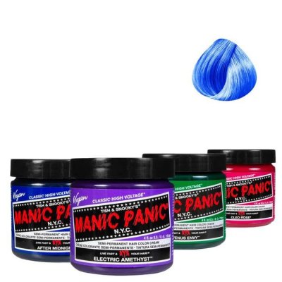 MANIC PANIC  Coloration Cheveux Semi-Permanente Classic Bad Boys Bleu