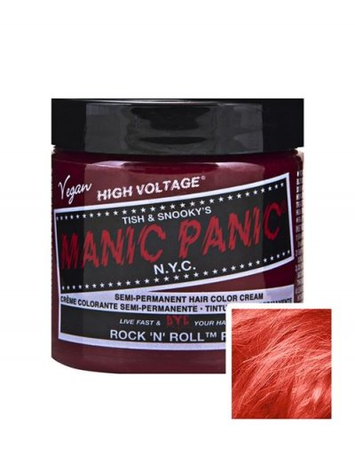 MANIC PANIC  Coloration Semi-Permanente Classique Rock 'N' Roll Rouge