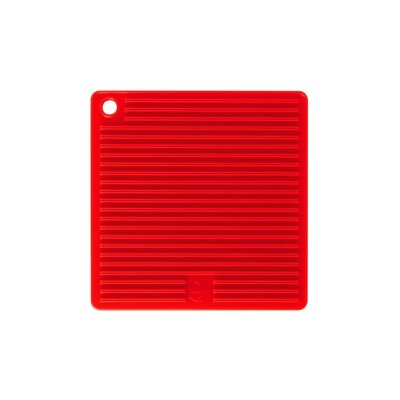 MASTRAD Manique carr&eacute;e en silicone Rouge, 