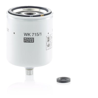 MANN FILTER MANN-FILTER Filtre &agrave; Carburant Filtre viss&eacute; WK 715/1 x Filtre Fuel