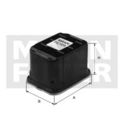 MANN FILTER MANN-FILTER Filtre &agrave; carburant WK 13 002
