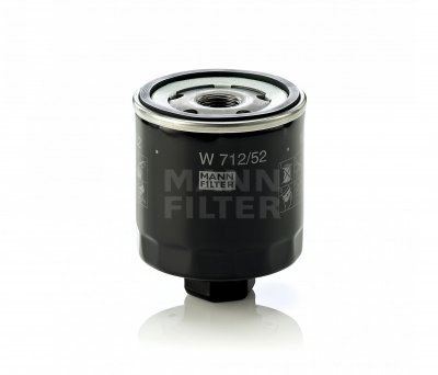 MANN FILTER MANN-FILTER Filtre &agrave; huile VW,AUDI,SKODA W 712/52 Filtre d'huile