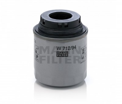 MANN FILTER MANN-FILTER Filtre &agrave; huile VW,AUDI,SKODA W 712/94 Filtre d'huile