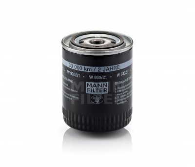 MANN FILTER MANN-FILTER Filtre &agrave; huile VW,AUDI,SKODA W 930/21 Filtre d'huile