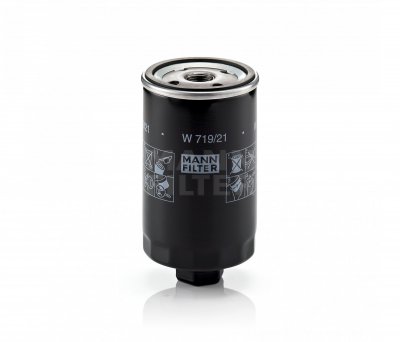 MANN FILTER MANN-FILTER Filtre &agrave; huile VW W 719/21 Filtre d'huile