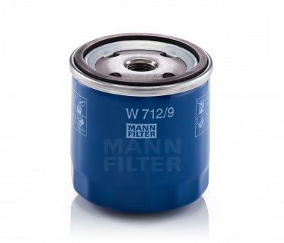 MANN FILTER MANN-FILTER Filtre &agrave; huile W 712/9 &ndash; Pour v&eacute;hicules particuliers