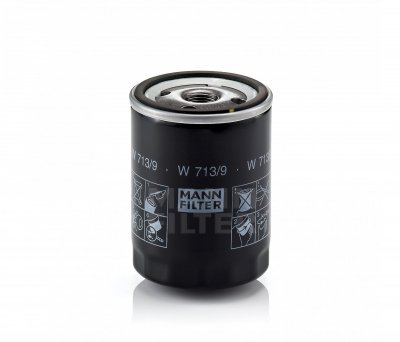 MANN FILTER MANN-FILTER Filtre &agrave; huile W 713/9 &ndash; Pour v&eacute;hicules particuliers