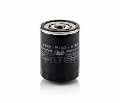 MANN FILTER MANN-FILTER Filtre &agrave; huile W 718/2 &ndash; Pour v&eacute;hicules particuliers