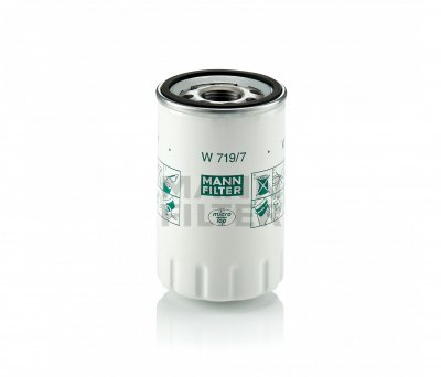 MANN FILTER MANN-FILTER Filtre &agrave; huile W 719/7 &ndash; Pour v&eacute;hicules particuliers