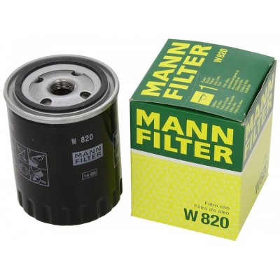 MANN FILTER MANN-FILTER Filtre &agrave; huile W 820 &ndash; Pour v&eacute;hicules particuliers
