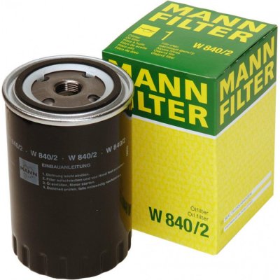 MANN FILTER MANN-FILTER Filtre &agrave; huile W 840/2 &ndash; Pour v&eacute;hicules particuliers
