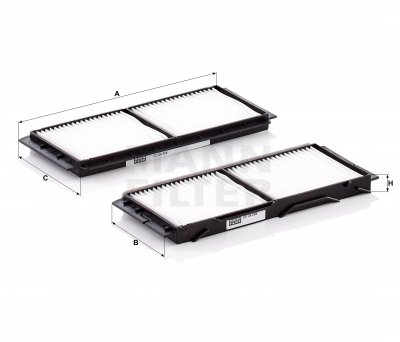 MANN FILTER MANN-FILTER Filtre d'habitacle MAZDA CU 26 008-2 BBP261J6X,BBP261J6X9A