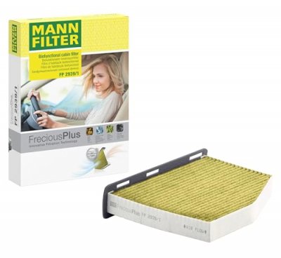 MANN FILTER MANN-FILTER Filtre d'habitacle VW,AUDI,SKODA FP 2939/1