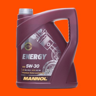 MANNOL  Energy 5&nbsp;W de 30&nbsp;API SL/CF W-40, 1&nbsp;l