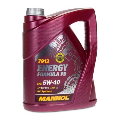 MANNOL  Energy Formula pd 5&nbsp;W-40&nbsp;API SN/SM/CF W-40, 5&nbsp;l