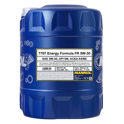 MANNOL  - Huile moteur - 5W30 - 20L - FORD/VOLVO - MN7707-20