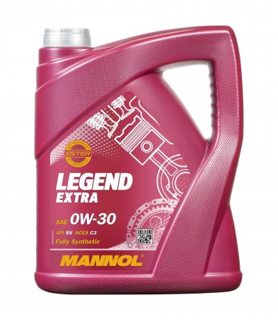 MANNOL  - Huile moteur legend EXTRA - 0W30 - 5L - MN7919-5