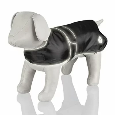 TRIXIE Manteau Orl&eacute;ans noir. taille XL+. Encolure: 68-78 cm. pour chiens.
