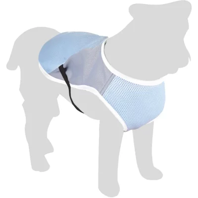 FLAMINGO Manteau rafra&icirc;chissant FROZEN gris longueur 40 cm &oslash; 50-64 cm pour chien