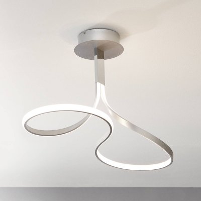 MANTRA ILUMINACION Mantra Lampe &agrave; Plafond, Silver/Chrome