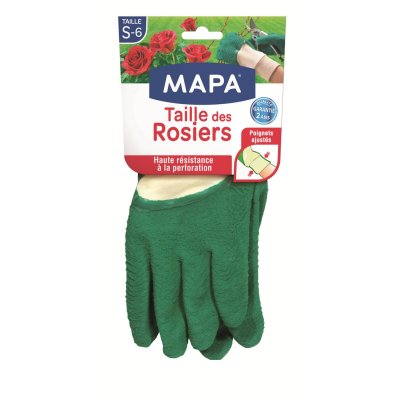 MAPA  Gants de Jardin Taille des Rosiers - Taille S-6