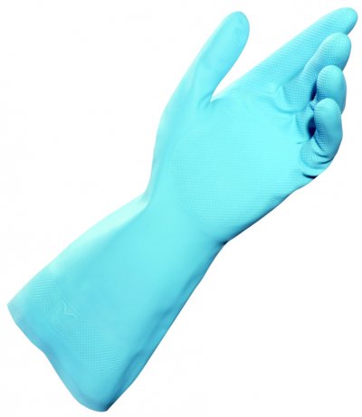 MAPA  Vital Eco 117 - paire de gants de m&eacute;nage bleu Taille 8 (La paire)