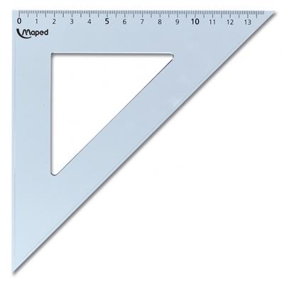 GENERIQUE Maped 146123 &Eacute;querre Cristal 45&deg; Hypot&eacute;nuse 210 mm