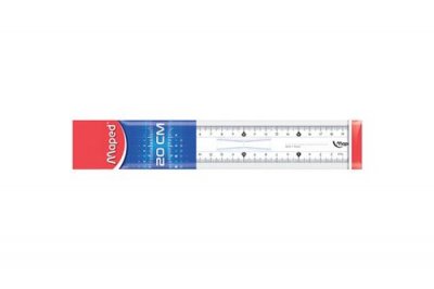 GENERIQUE MAPED 146507 R&egrave;gle Essentials 15 cm double graduation