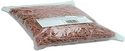 GENERIQUE Maped Bracelets Caoutchouc En Sachet, Nature, 150 Mm,